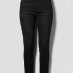 Slim Fit Stretch Denim Jeans - Jet Black
