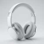 AuraSound 90 Wireless Over-Ear Headphones - Cloud White